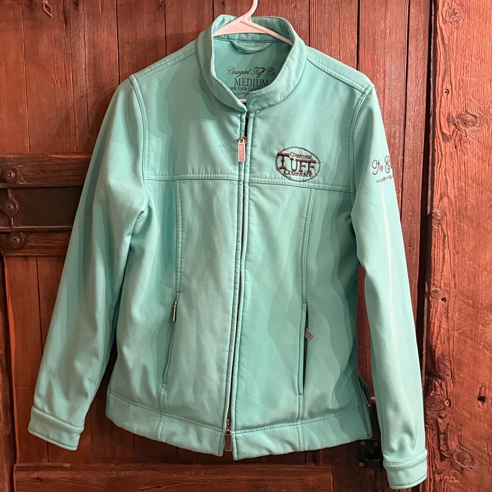 Cowgirl Tuff Teal Mid-Weight Coat